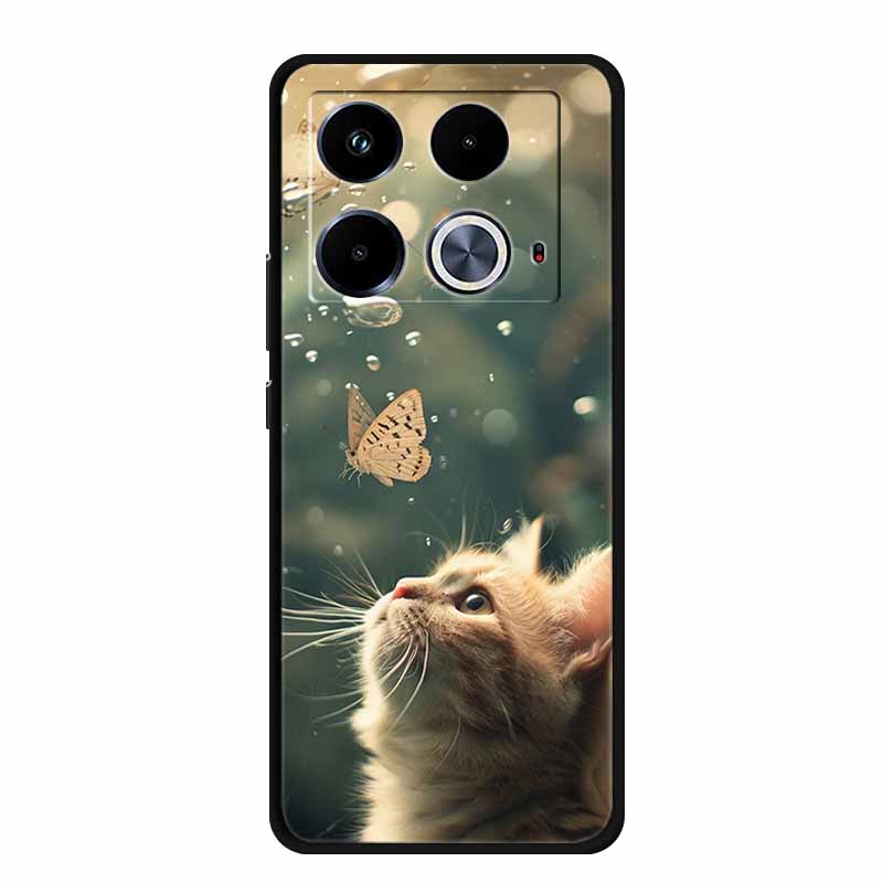 For Infinix Note 40 Case X6853 Space Soft Silicone TPU Astronaut Back Cover Phone Cases For Infinix Note 40 Pro 5G 4G Coque Para