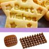 Letter Cookie Stamps Mold for Clay Alphabets Numbers Pottery Stamp Fondant Embosser DIY Cookie Cutters Non-Stick Reusable Soap Chocolate Jewelry