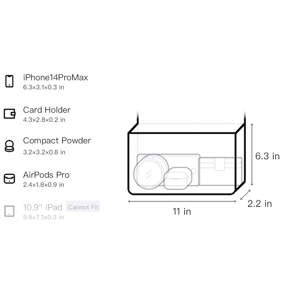 New FILA Fabric Fanny Pack Regular Unisex Ecru A13U331131F-IV