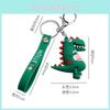 Creative Simple Dinosaur Keychain Rubber Bag Charm For Gifting