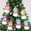 Christmas Snowman Decorations Pendants Christmas Tree Decorations Christmas Gifts Holiday Party, Festive Ornaments, Holiday Decorations