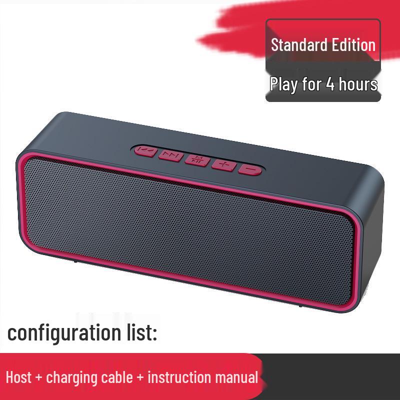 Портативная многофункциональная Bluetooth-колонка с сабвуфером