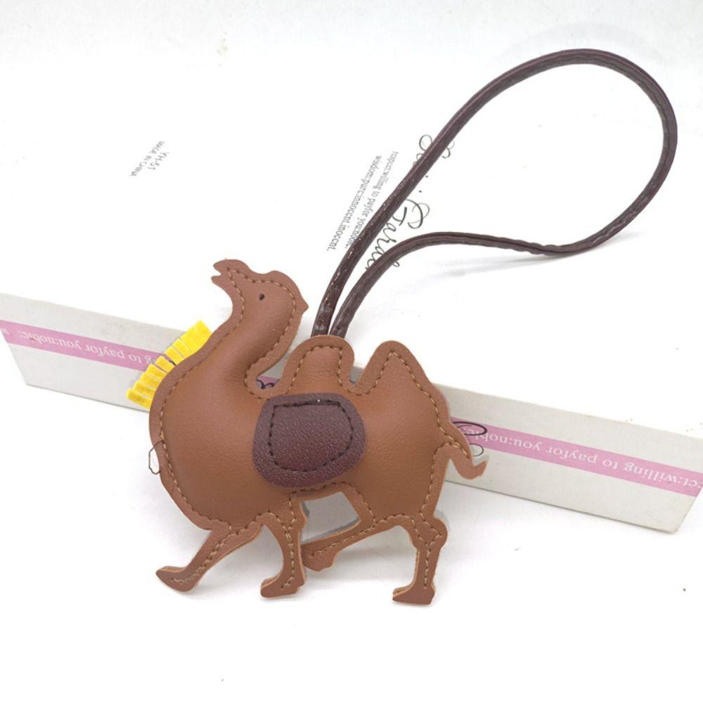 Брелок из искусственной кожи с летающими крыльями, брелок с изображением слона, сумка с животным, подвеска, модная вешалка из искусственной кожи для мужчин