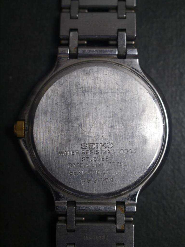 SEIKO Dolce Кварцевые часы ad462 3 стрелки 5E31-6E80 Мужские
