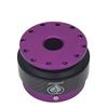 Kyostar 100% Real Carbon Fiber Steering Wheel Quick Release Hub Adapter Snap-Off Booster Kit (Purple)