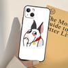 Щенки Бультерьера Смешной Чехол Для Телефона Для iPhone 16 15 14 Pro Max Plus 11 12 13 Pro Max XS 6 12 13 Mini Чехол Оболочка
