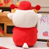 Festive Zodiac Mascot Doll Soft God of Wealth Lamb Lucky Goat Mascot Fortune Lamb Toy  Kids
