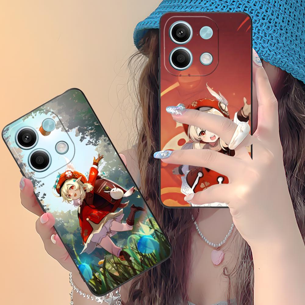 Игровой чехол для мобильного телефона GI Klee для Xiaomi Redmi 15 14 13 12 A5 3 2 1 C Plus 4G 5G Цветной печатный чехол Роскошный красивый чехол