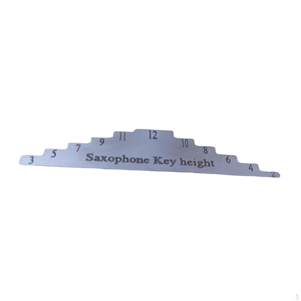Измеритель высоты отверстия саксофона, Инструменты для измерения музыкальных инструментов, Стальные детали для ремонта