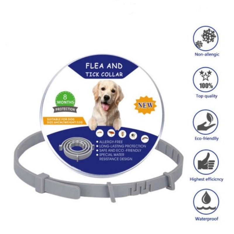 Новый 8-месячный ошейник от блох и клещей perro для кошек, ошейник от насекомых, комаров, coleira