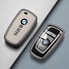 Leather Car Remote Key Case Cover Shell for BMW X1 X3 X5 X6 X7 1 3 5 6 7 Series G20 G30 G11 F15 F16 G01 G02 F48 Keyless Key Fob C222