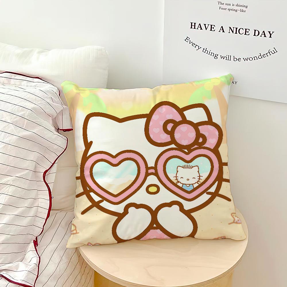 Мультяшное искусство милый кот h-HelloKitty SRO наволочка мягкая наволочка для дивана гостиной домашнего офиса Декор Защитные чехлы