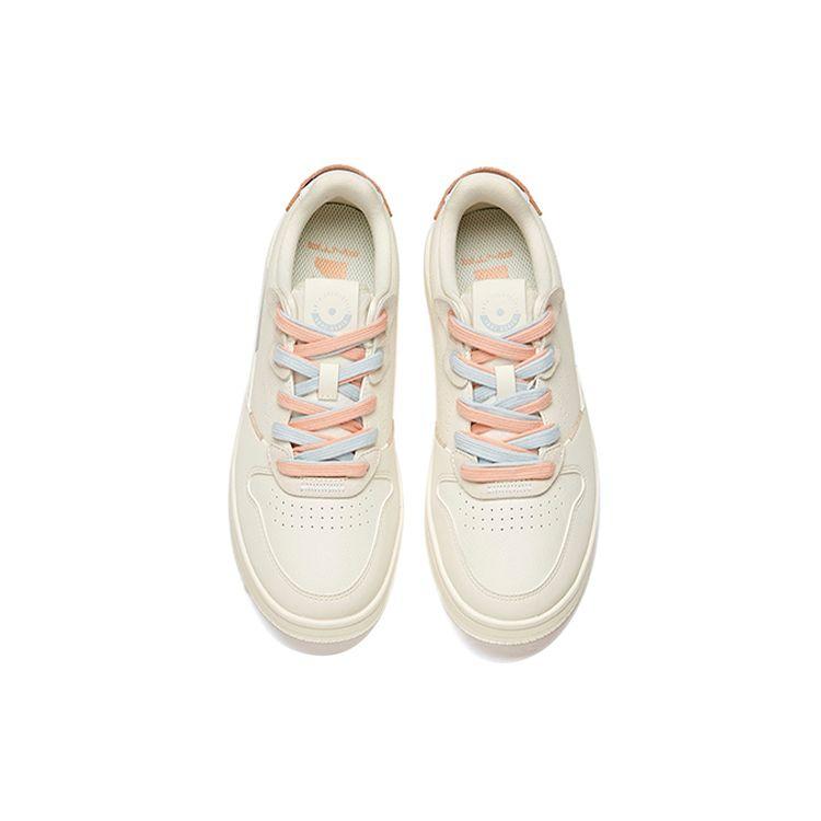 Anta Кроссовки Lifestyle Series Non-Slip Durable Low-Top для скейтбординга женские белые синие розовые 922118018-3