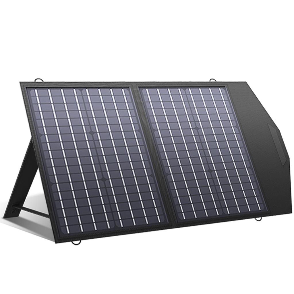 ALLPOWERS 18V Foldable Solar Panel 60W / 100W / 140W / 200W Mobile Solar Charger for Power Supply Laptop Solar Generator Fishing 4
