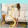 Realistic Spotted Snake Plush Toy Soft And Cuddly Stuffed Animal For Kids Prank