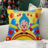 Cartoon Plim Plim Christmas Fashion Decorative Pillowcase Throw Cover Pillow Case Cushion For Living Room Square Home Decor
