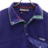 Patagonia Old Fleece Jacket S Purple Pullover Outdoor Men's Used