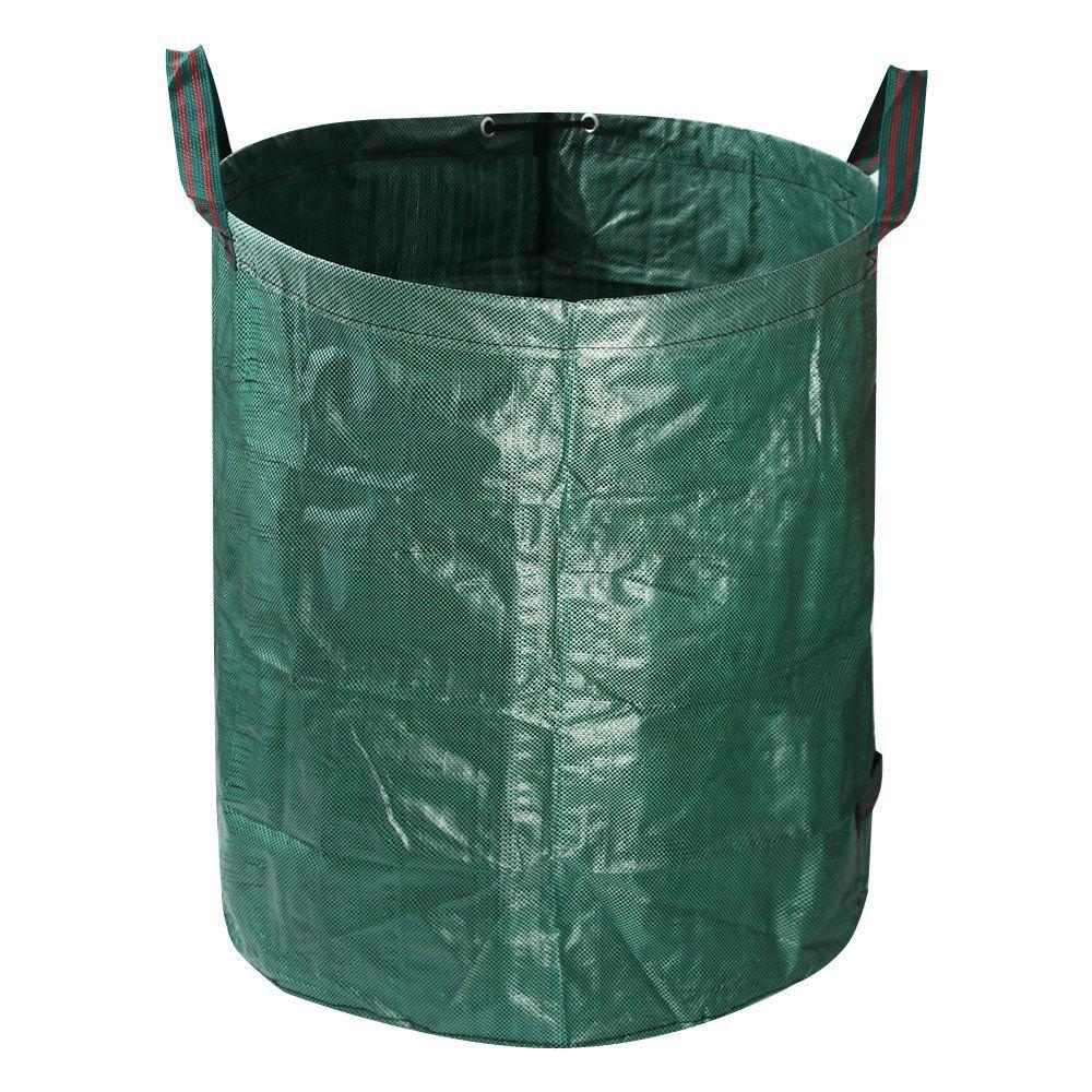 1 шт. Водонепроницаемый мешок для листьев Большой вместимости Контейнер для хранения и сбора Прочный мешок для садового мусора