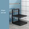 Pot Rack Storage Rack Kitchen Rack Under the Sink Cabinet Multi-layer Adjustable Shelf Countertop Dedicated To Pot Rack