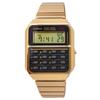 Casio Vintage Series Digital Watch with Calculation Function Unisex Metal Band Gold Overseas Model [Casio] 8-Digit CA-500WEG-1A [Item]