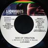 7-дюймовая пластинка LUCIANO / TEFLON - God Of Creation / Life We Promote NONE Lionvibes Sound 2006 Ямайка Регги, Ска и Даб Б/у