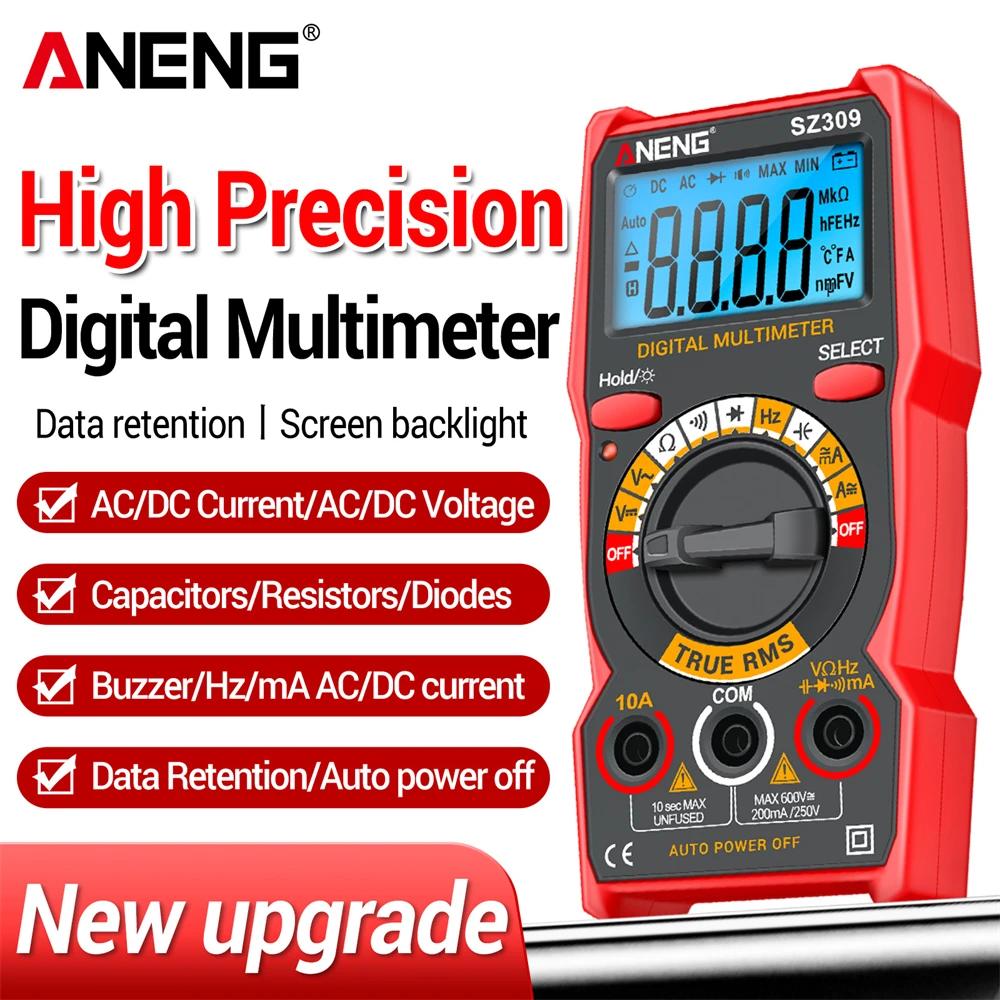 Multifunctional ANENG SZ309 Smart Multimeter 1999 Count Digital Professional High Precision AC/DC Voltage Meter Multimetro Portable Electrician Tools