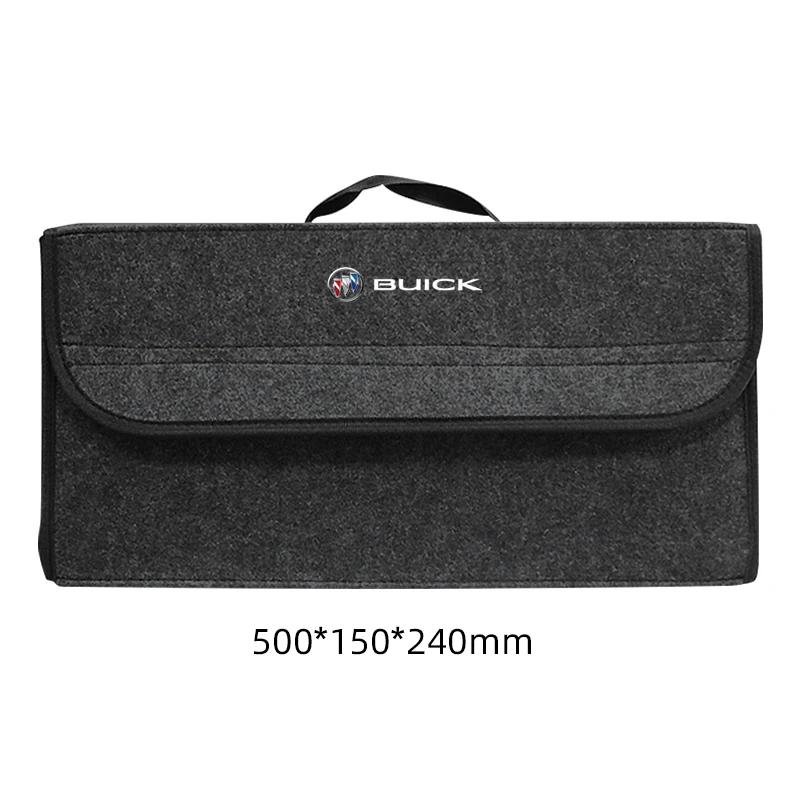 QPM1 Car Trunk Storage Bag Organizer Sundries Stowing Tidying Box For Buick Century Excelle XT Envision Excelle GT Verano Encore