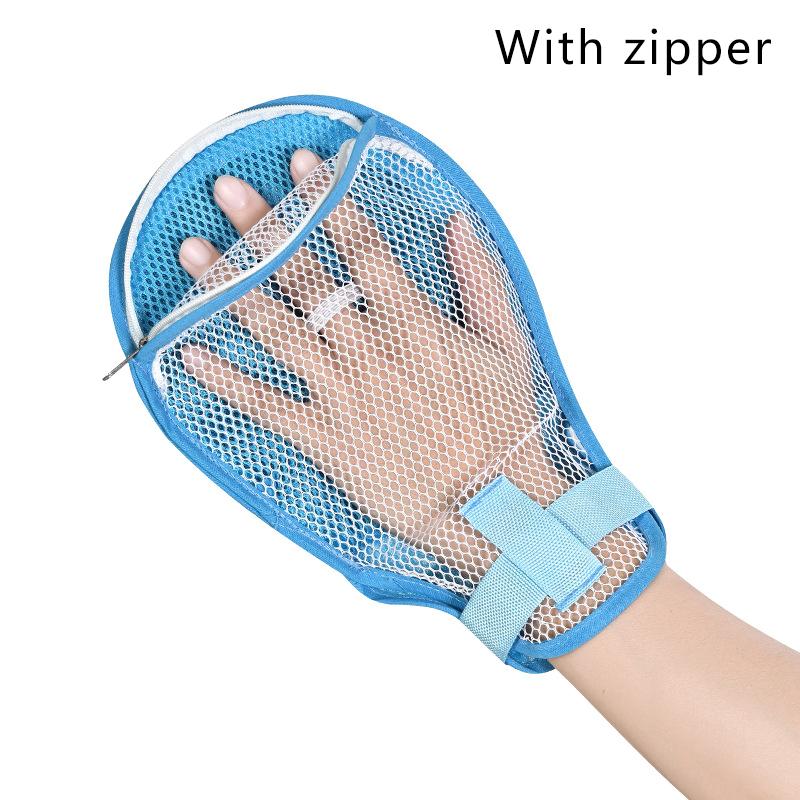 Restraint Gloves Finger Control Mitts Hand Infection Protectors Fixed Gloves Comfortable For Elderly Patients Care Tool