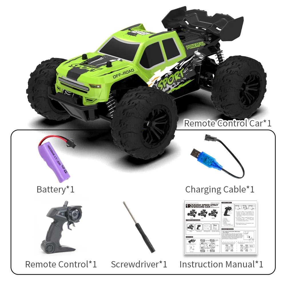 non-toxic RC Off-Road Car Q220 High-Speed 20 Km/h 2.4G Remote Control Racing Vehicle Climbing Buggy Drift Truck Children's Gift for children