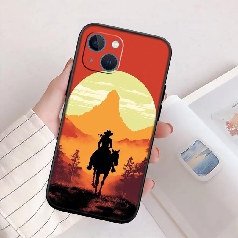 RP25 Cowboy New High-End Shell Phone Case for Redmi Note 10 11 12 Pro Max 10S 10C 10T 11A 11S 12S 12C