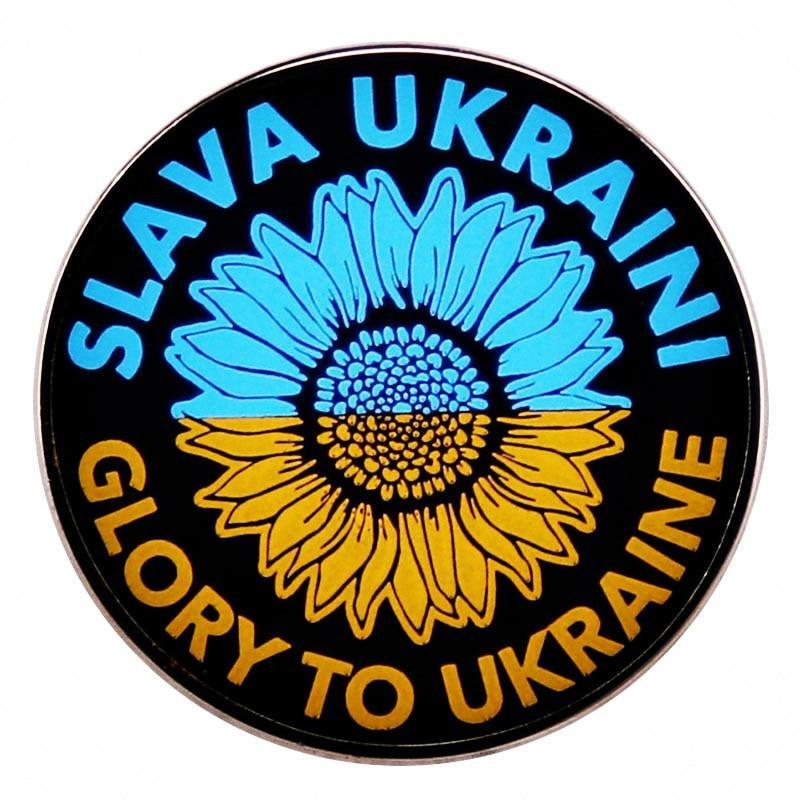 Броши Армии Легиона Обороны Украины Эмалированный Значок Значок Значки на Лацкан Из Твердого Металлического Сплава Украшения Бижутерия