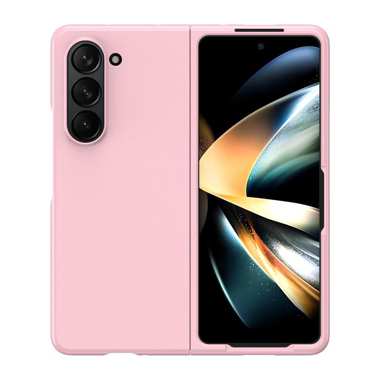 Suitable for Samsung ZFold5 phone case, matte skin-feel, oil-coated, ultra-thin, anti-drop, fold5 solid color protective case