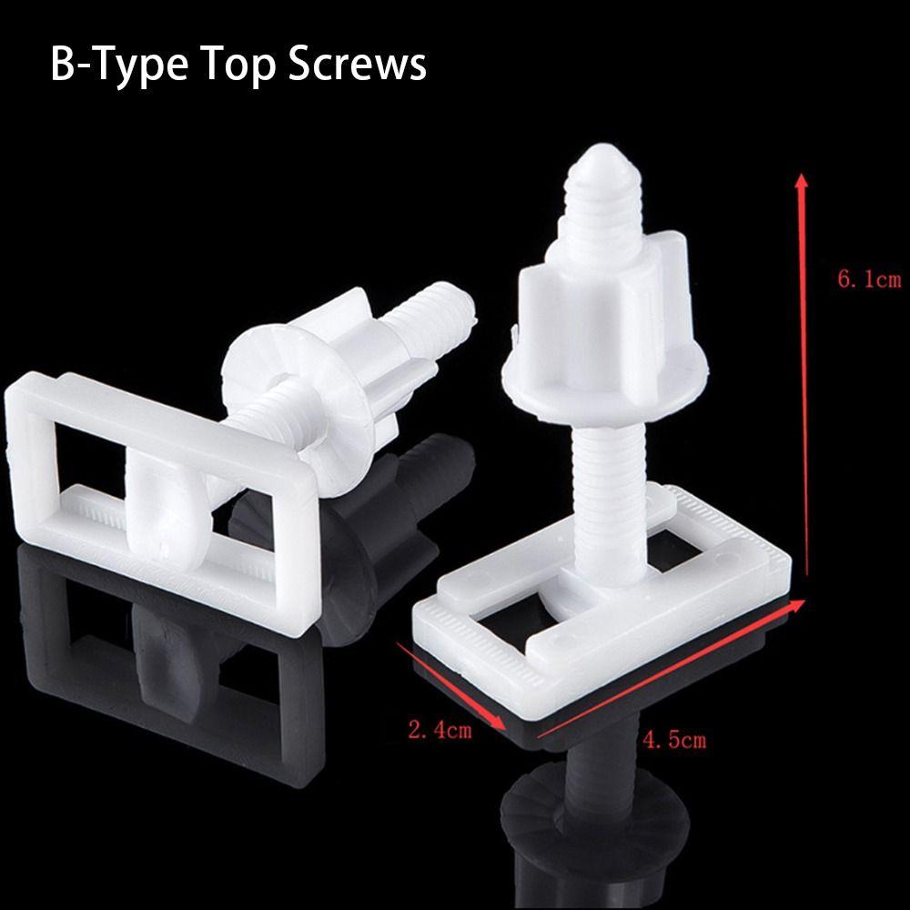 1 пара аксессуаров для ванной комнаты, винты для ремонта сиденья унитаза, комплект винтов и шайб