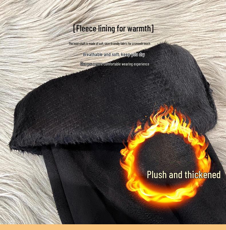 2024 Осень/Зима Миниатюрные замшевые сапоги на высоком каблуке - Эластичные сапоги выше колена для женщин