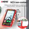 ANENG 616 Умный цифровой мультиметр с автоматическим диапазоном 6000 отсчетов NCV Универсальный портативный измеритель истинного среднеквадратического значения