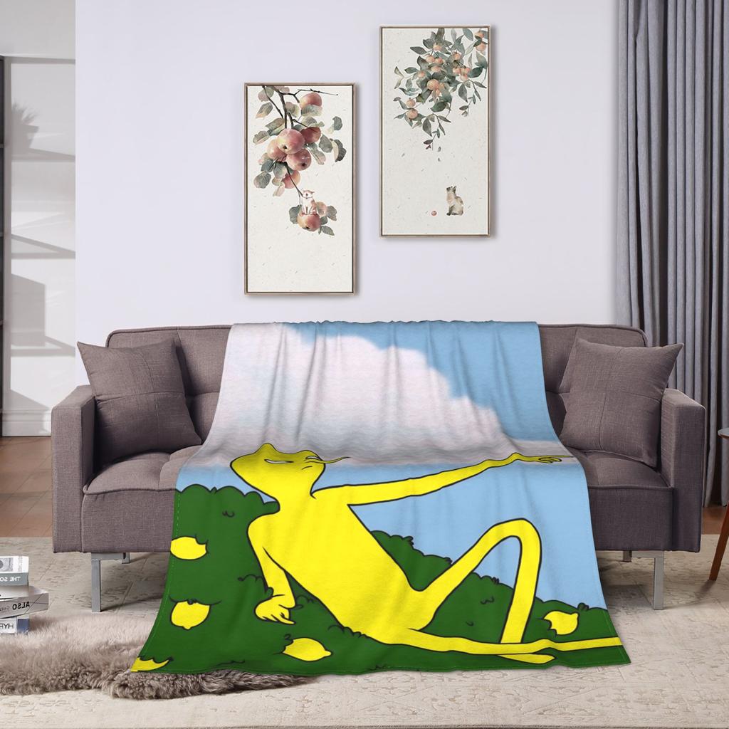 Super Soft BlanketsChildren Camping Lemongrab Unacceptable Bedding Throws Flannel Bedspread For Bedroom Funny Sofa Bed Cover