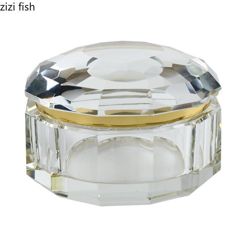 Хрустальная банка для хранения, шкатулка для украшений, декоративная банка, шкатулка для хранения, органайзер для украшений, бутылки, банки для конфет, контейнер для еды