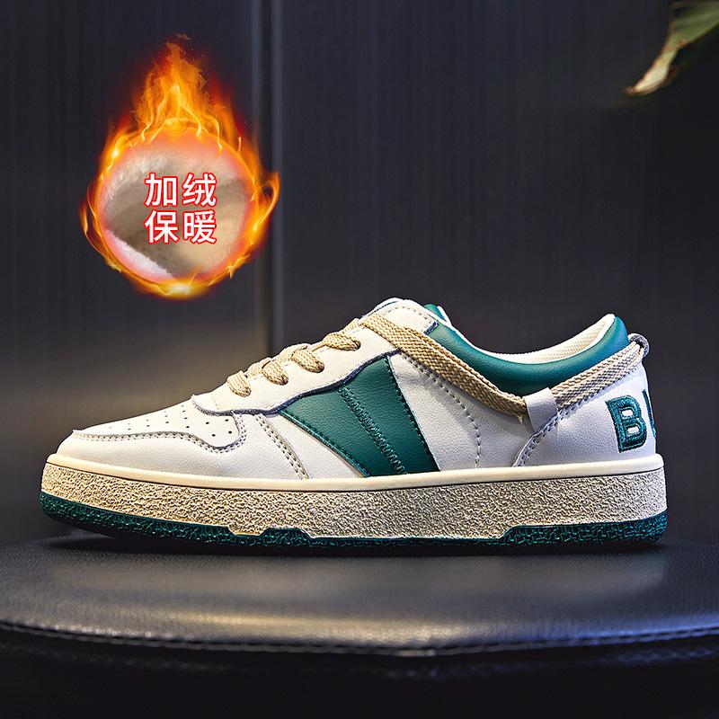 Индивидуальные парные кожаные немецкие кроссовки весна 2025 новые одиночные туфли на плоской подошве женские туфли на платформе белые туфли большой размер 44