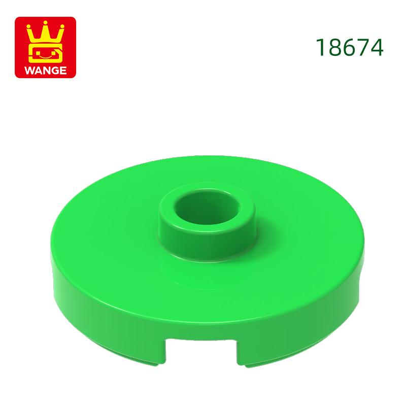 Нетоксичный 281 шт./Лот 18674 Круглый 2 x 2 С Открытым Штырьком Блок Moc Цветные Аксессуары Совместимые С Кирпичиками Детские Игрушки Деталь для Сборки