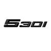 3D car trunk letter car sticker 525i 530i 540Li logo sticker BMW 5 Series E60 E61 F07 F10 F11 F18 G30 G31 G60 G61 car sticker