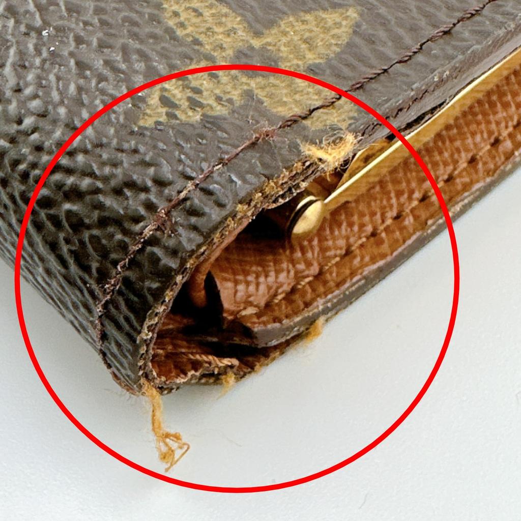 Louis Vuitton Кошелек Monogram Porto Monet Viet Vienoa, холст Monogram, M61663, б/у