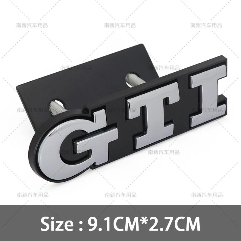 2026 Hot For Volkswagen VW 3D Metal GTI Grill Emblem Badge Rear Trunk Decal Car Sticker for Volkswagen VW Golf 5 6 7 8 MK2 MK3 M