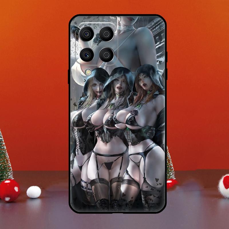 Сексуальные дочери Леди Димитреску Для Samsung Galaxy M52 M32 M12 M11 M21 M31 M13 M33 M35 M53 M55 M15 M14 M34 M54 M06 M16 Чехол