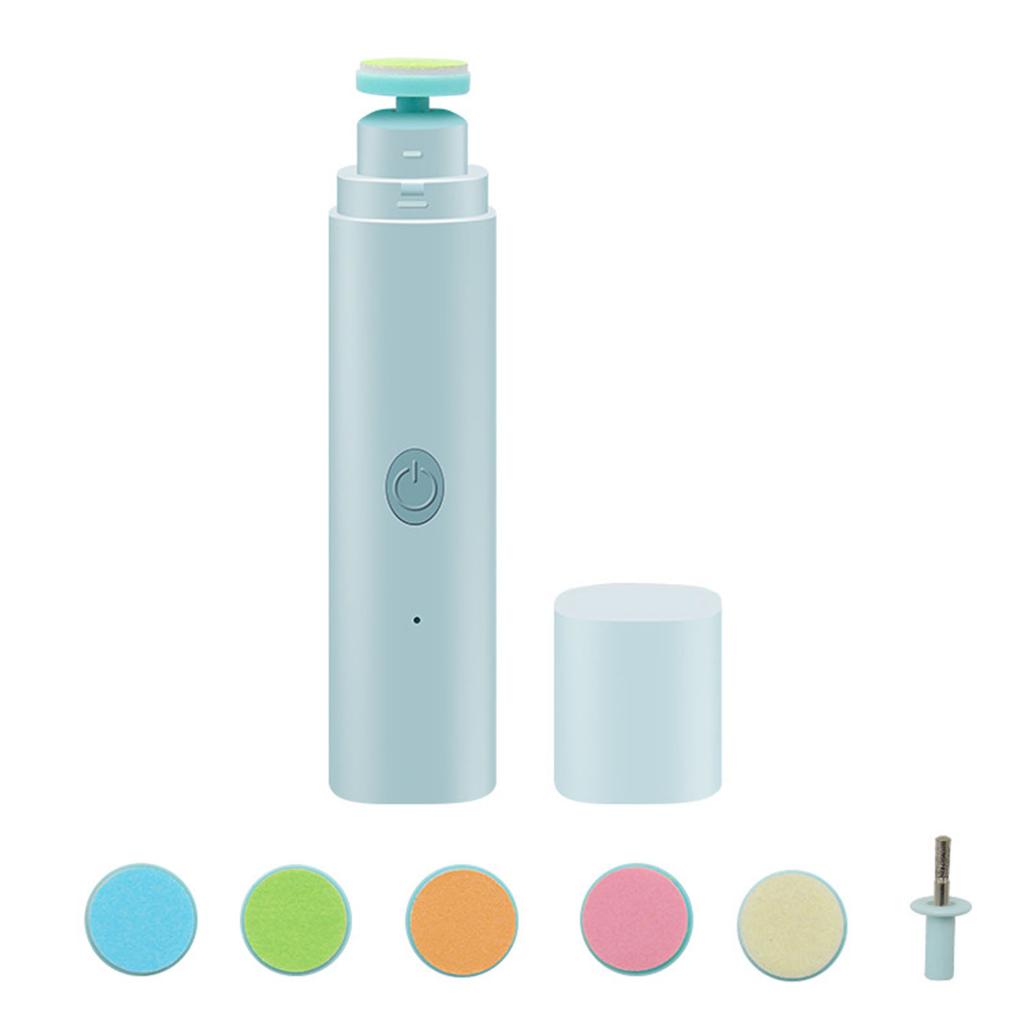 Electric Infant Nail Clipper Safe Simple Portable Low Noise Infant Nail Trimmer for Toddler Kids