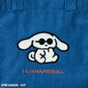 Сумка-тоут Sanrio I. CINNAMOROLL с вышивкой Сагара ( Светло-синий ) Япония НОВИНКА