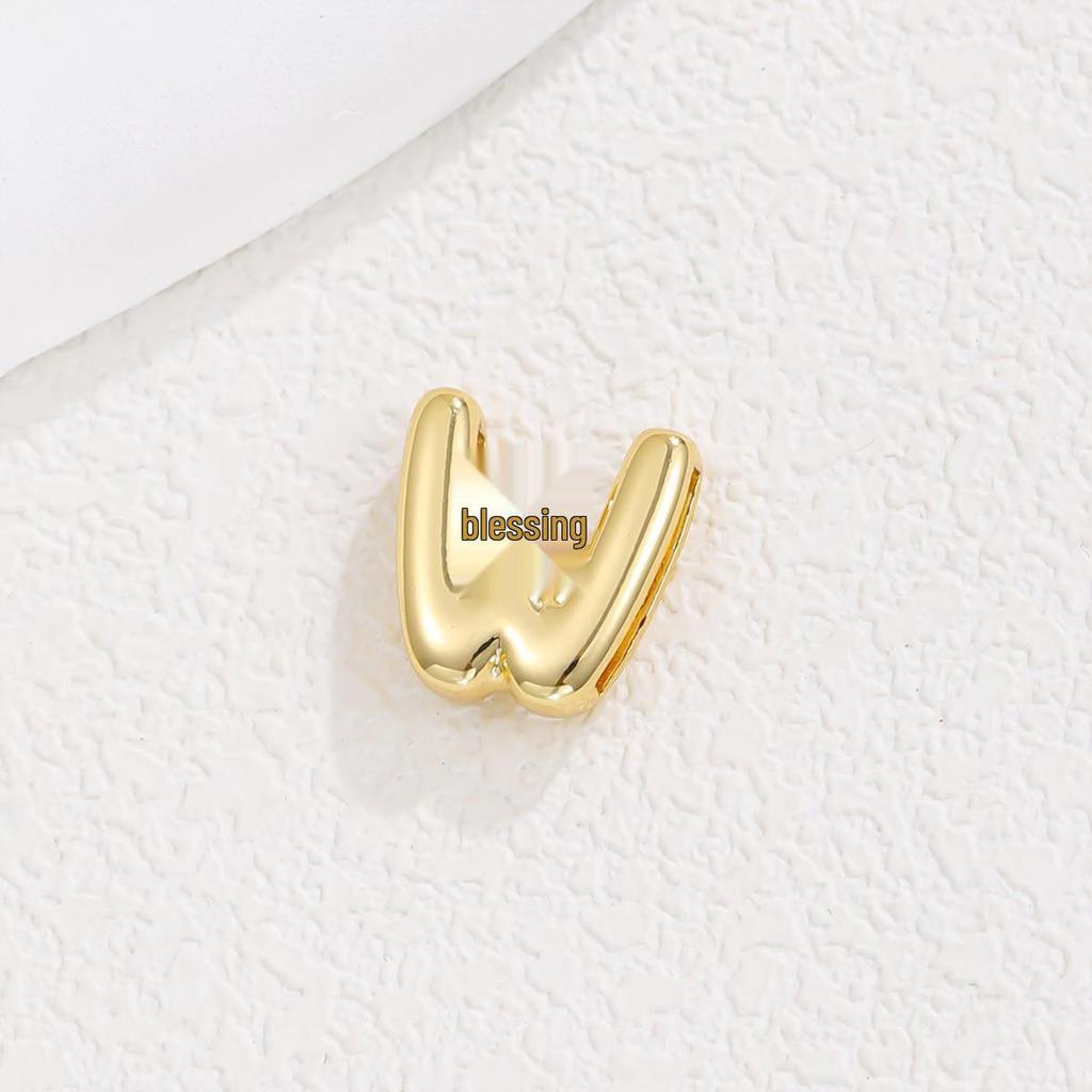 Регулируемый стальной браслет с 26 буквами английского алфавита - Ремешок для часов 10 мм, Ювелирное украшение для рук