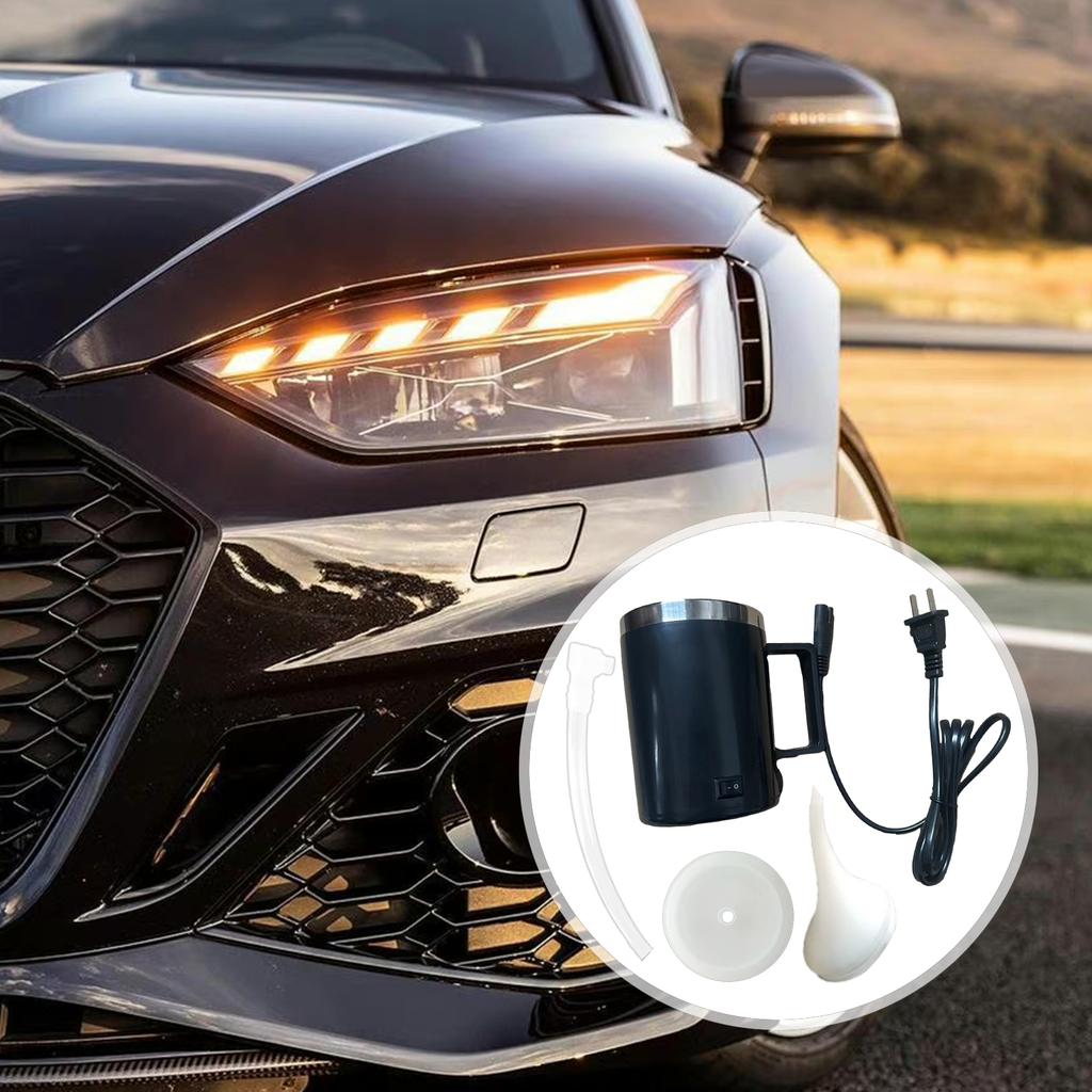 Car Headlights Renovation Polishing Kit Heating Atomizing Cup Car Headlight Polish Repair Tool Auto Headlight Restoration Kits