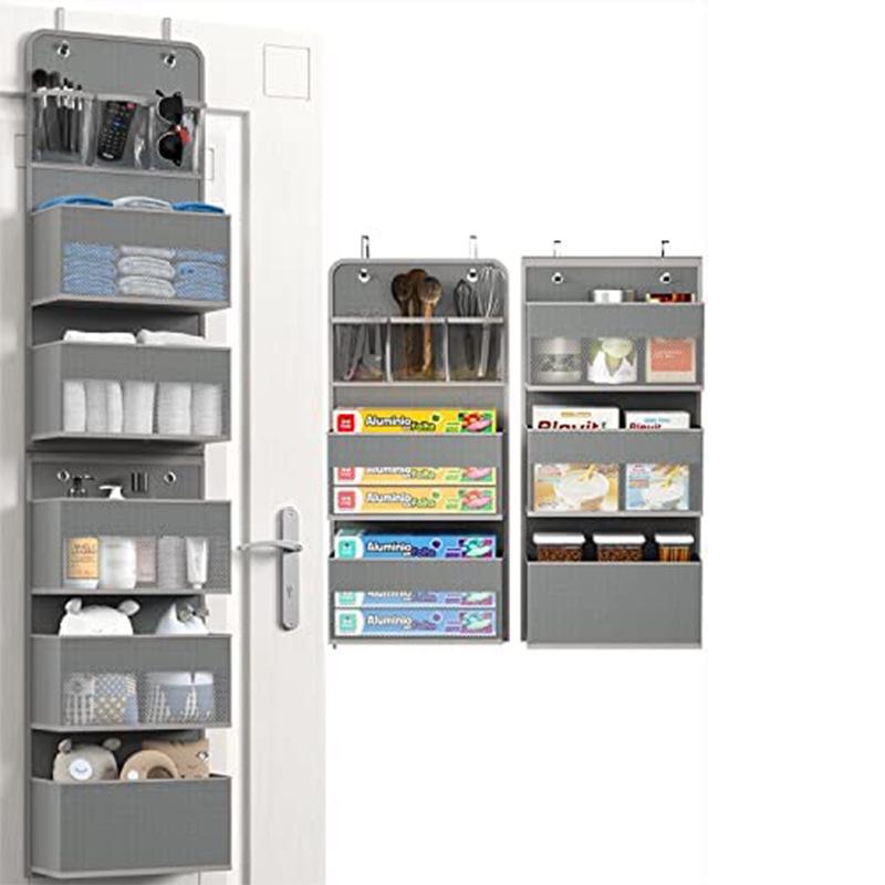 Подвесной тканевый органайзер для хранения на двери шкафа для одежды