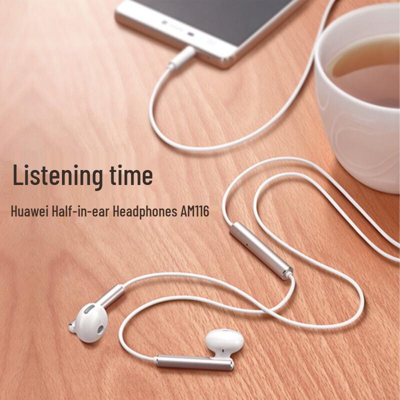 Huawei AM116 Wired Half In-ear Earphones