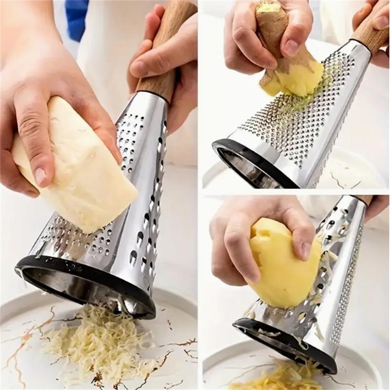 Cone Grater Household Cheese Grating Tool Portable Kitchen Gadgets Accessory Multifunction Vertical Cheese Slicer Kitchen Tools